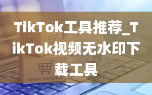 TikTok工具推荐_TikTok视频无水印下载工具