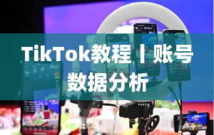 TikTok教程丨账号数据分析