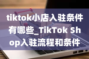 tiktok小店入驻条件有哪些_TikTok Shop入驻流程和条件