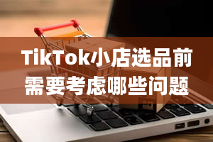 TikTok小店选品前需要考虑哪些问题