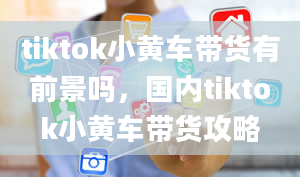 tiktok小黄车带货有前景吗，国内tiktok小黄车带货攻略