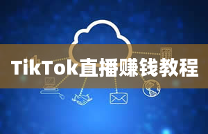 TikTok直播赚钱教程