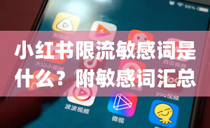 小红书限流敏感词是什么？附敏感词汇总