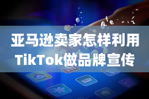 亚马逊卖家怎样利用TikTok做品牌宣传