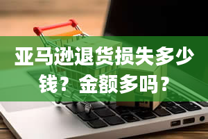 亚马逊退货损失多少钱？金额多吗？