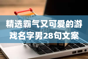 精选霸气又可爱的游戏名字男28句文案