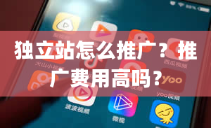 独立站怎么推广？推广费用高吗？