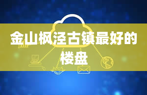 金山枫泾古镇最好的楼盘