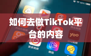 如何去做TikTok平台的内容