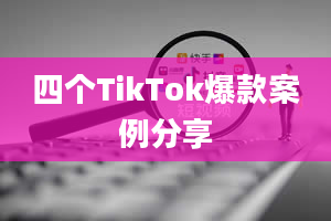 四个TikTok爆款案例分享