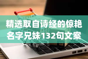 精选取自诗经的惊艳名字兄妹132句文案