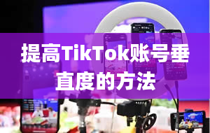 提高TikTok账号垂直度的方法