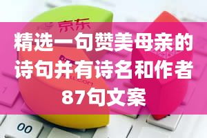 精选一句赞美母亲的诗句并有诗名和作者87句文案