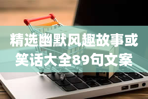 精选幽默风趣故事或笑话大全89句文案