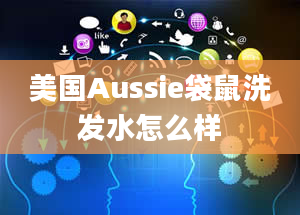 美国Aussie袋鼠洗发水怎么样