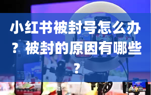 小红书被封号怎么办？被封的原因有哪些？