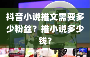 抖音小说推文需要多少粉丝？推小说多少钱？