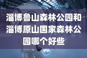 淄博鲁山森林公园和淄博原山国家森林公园哪个好些