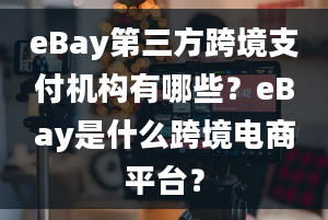 eBay第三方跨境支付机构有哪些？eBay是什么跨境电商平台？