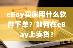 eBay卖家用什么软件下单？如何在eBay上卖货？