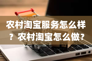 农村淘宝服务怎么样？农村淘宝怎么做？