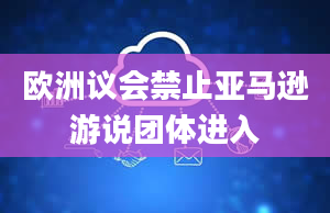 欧洲议会禁止亚马逊游说团体进入