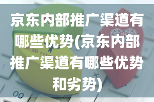 京东内部推广渠道有哪些优势(京东内部推广渠道有哪些优势和劣势)