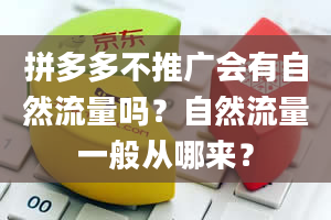 拼多多不推广会有自然流量吗？自然流量一般从哪来？