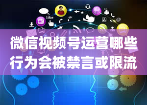 微信视频号运营哪些行为会被禁言或限流