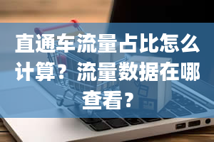 直通车流量占比怎么计算？流量数据在哪查看？