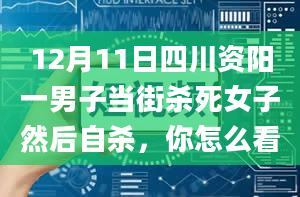 12月11日四川资阳一男子当街杀死女子然后自杀，你怎么看