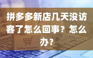 拼多多新店几天没访客了怎么回事？怎么办？