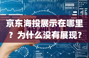 京东海投展示在哪里？为什么没有展现？