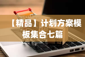 【精品】计划方案模板集合七篇