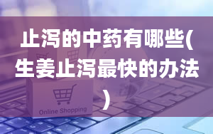 止泻的中药有哪些(生姜止泻最快的办法)