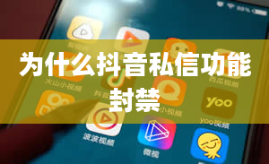 为什么抖音私信功能封禁