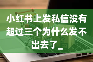 小红书上发私信没有超过三个为什么发不出去了_