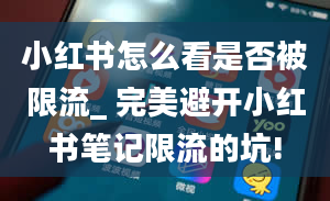 小红书怎么看是否被限流_ 完美避开小红书笔记限流的坑!