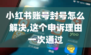 小红书账号封号怎么解决,这个申诉理由一次通过