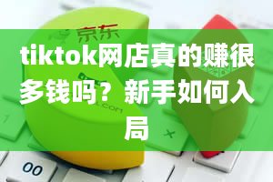 tiktok网店真的赚很多钱吗？新手如何入局