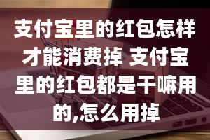 支付宝里的红包怎样才能消费掉 支付宝里的红包都是干嘛用的,怎么用掉